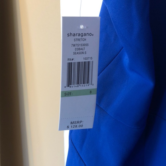 Blue Flattering Dress - Picture 6 of 6